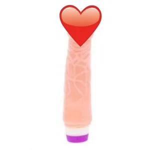 SUPER NATURAL SILICONE DILDO VIBRATOR